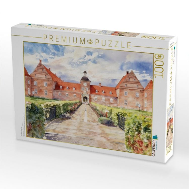 Produktbild: CALVENDO Puzzle Schloss Ulstrup | 1000 Teile Lege-Gr&ouml;&szlig;e 64x48cm Foto-Puzzle f&uuml;r gl&uuml;ckliche Stunden