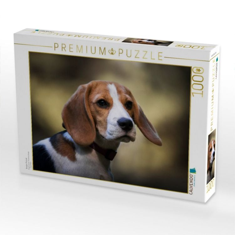 Produktbild: CALVENDO Puzzle Beagle-Portrait | 1000 Teile Lege-Gr&ouml;&szlig;e 64x48cm Foto-Puzzle f&uuml;r gl&uuml;ckliche Stunden
