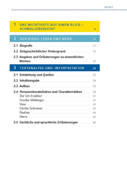 Produktbild: Auerhaus von Bov Bjerg - Textanalyse und Interpretation