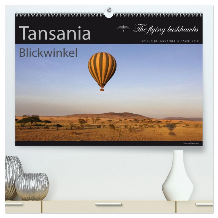 Produktbild: Tansania Blickwinkel 2026 (hochwertiger Premium Wandkalender 2026 DIN A2 quer), Kunstdruck in Hochglanz