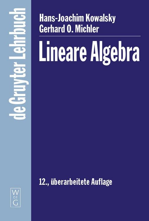 Produktbild: Lineare Algebra
