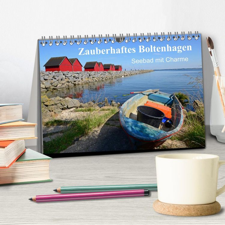 Produktbild: Zauberhaftes Boltenhagen (Tischkalender 2026 DIN A5 quer), CALVENDO Monatskalender