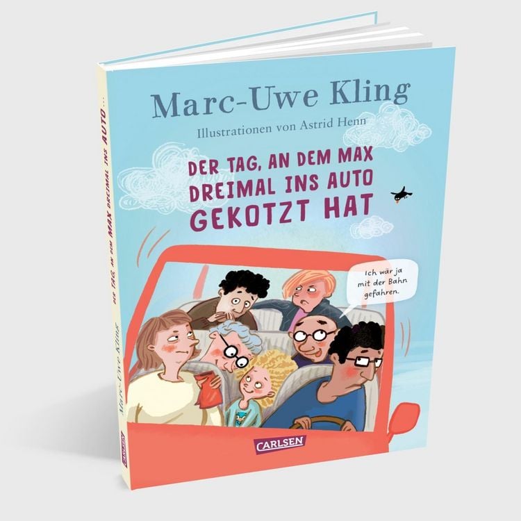 Produktbild: Der Tag, an dem Max dreimal ins Auto gekotzt hat