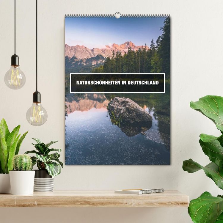 Produktbild: Natursch&ouml;nheiten in Deutschland (Wandkalender 2027 DIN A2 hoch), CALVENDO Monatskalender