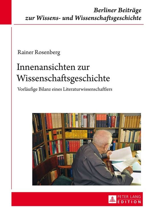 Produktbild: Innenansichten zur Wissenschaftsgeschichte