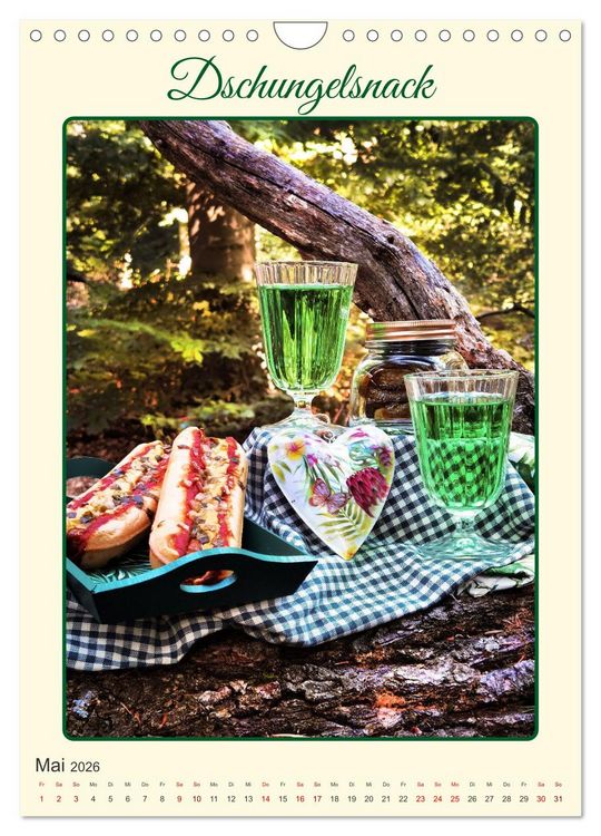 Produktbild: Aus Liebe: Picknick f&uuml;r Zwei (Wandkalender 2026 DIN A4 hoch), CALVENDO Monatskalender