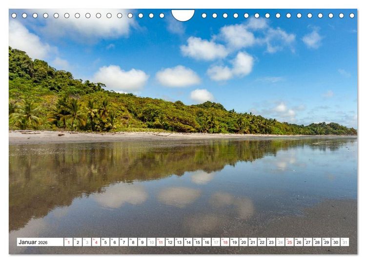 Produktbild: Costa Rica (Wandkalender 2026 DIN A4 quer), CALVENDO Monatskalender