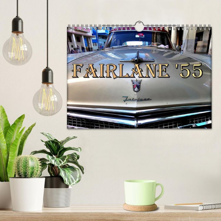 Produktbild: FAIRLANE '55 (Wandkalender 2026 DIN A4 quer), CALVENDO Monatskalender