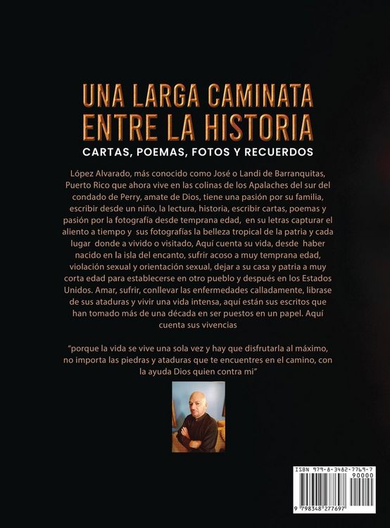 Produktbild: Una Larga Caminata, Entre Cartas, Poemas Y Recuerdos