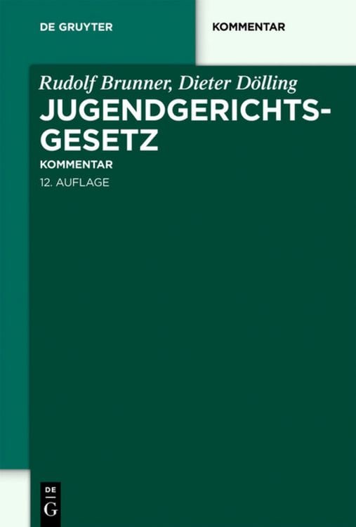 Produktbild: Jugendgerichtsgesetz