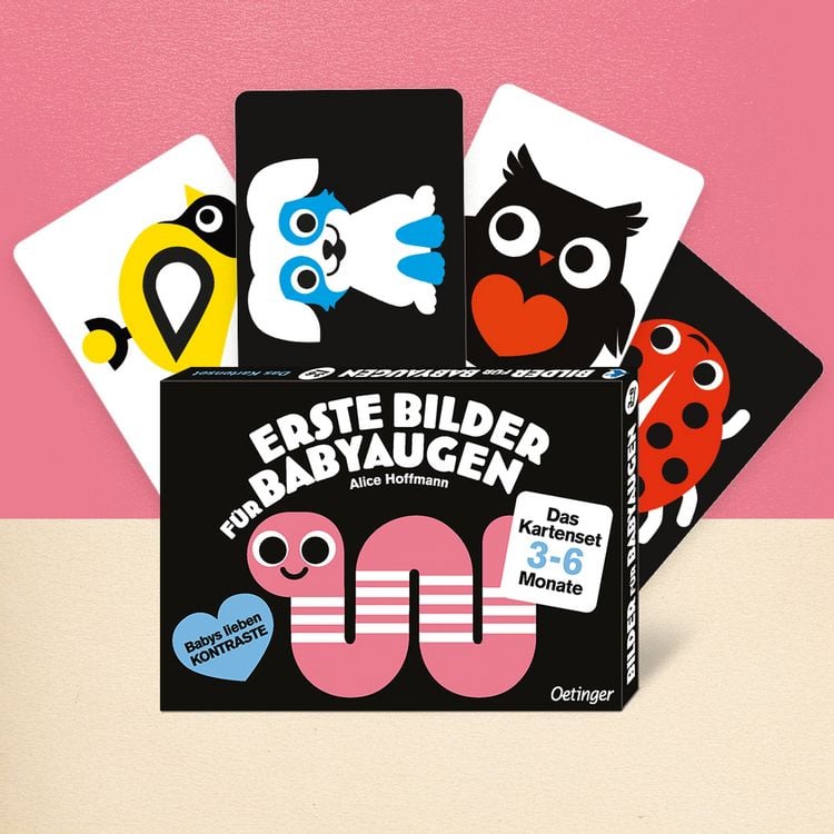 Produktbild: Erste Bilder f&uuml;r Babyaugen. Das Kartenset 3-6 Monate