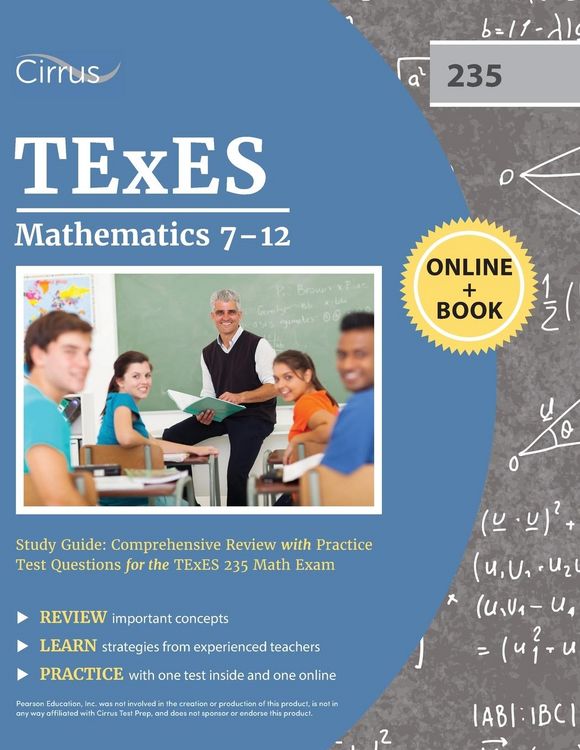 Produktbild: TExES Mathematics 7-12 Study Guide