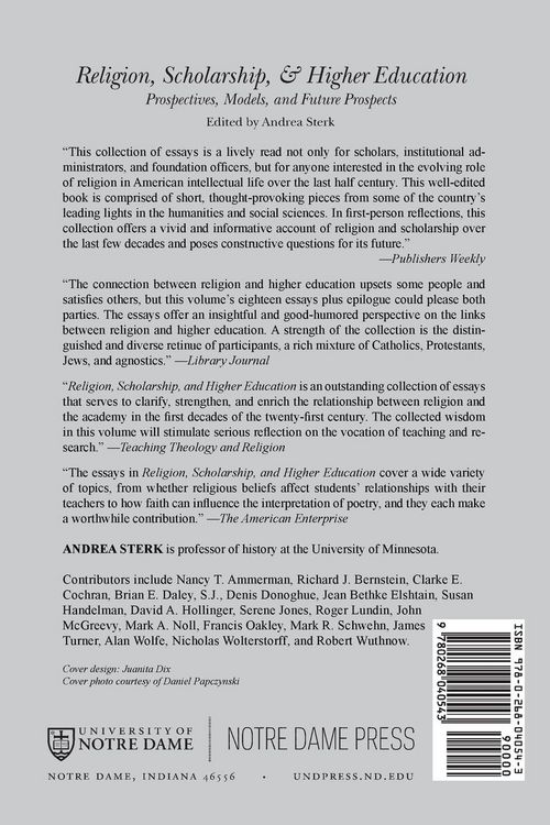 Produktbild: Religion, Scholarship, and Higher Education