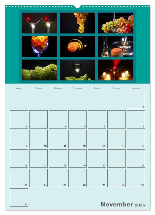 Produktbild: Food (hochwertiger Premium Wandkalender 2026 DIN A2 hoch), Kunstdruck in Hochglanz