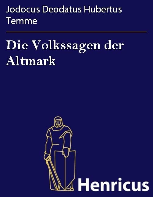 Produktbild: Die Volkssagen der Altmark