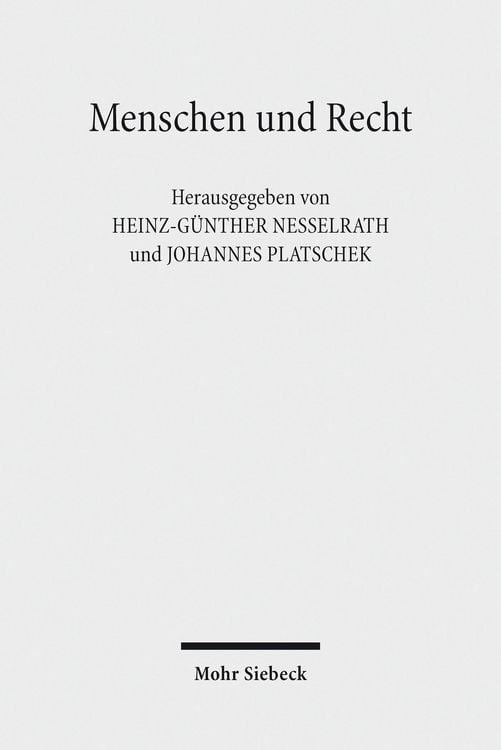 Produktbild: Menschen und Recht