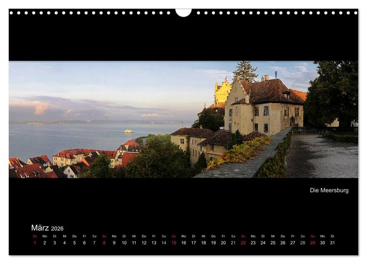 Produktbild: Panoramen vom Bodensee (Wandkalender 2026 DIN A3 quer), CALVENDO Monatskalender