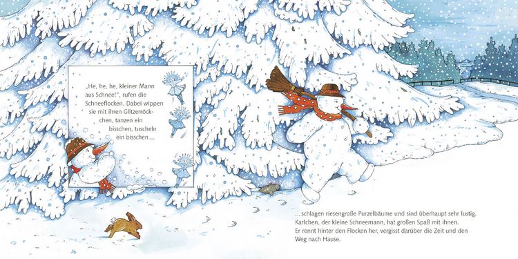 Produktbild: Karlchen. Kleiner Mann aus Schnee. Die Geschichte einer wunderbaren Freundschaft