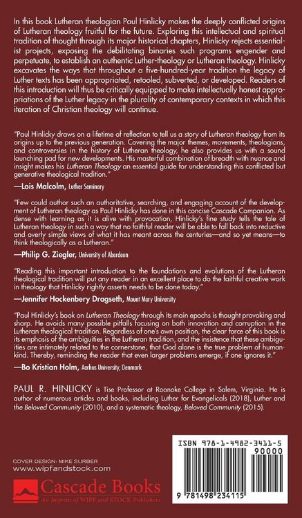 Produktbild: Lutheran Theology