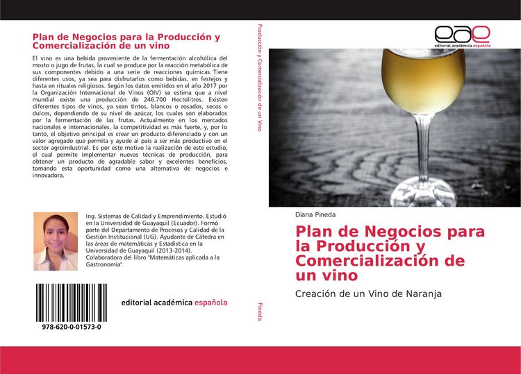 Produktbild: Plan de Negocios para la Producci&oacute;n y Comercializaci&oacute;n de un vino