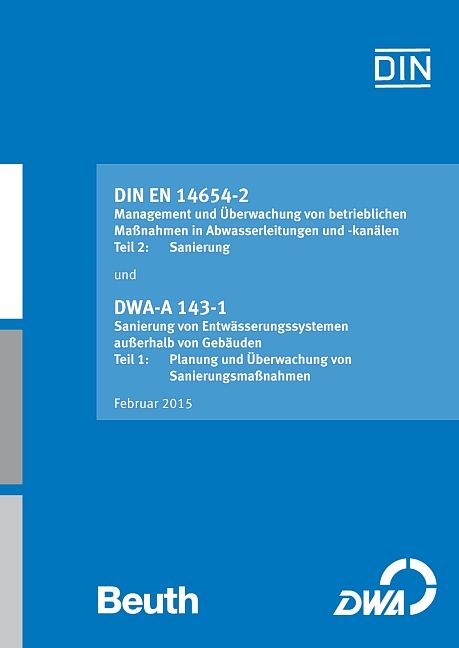 Produktbild: DIN EN 14654-2 Management und &Uuml;berwachung von betrieblichen Massnahmen in Abwass