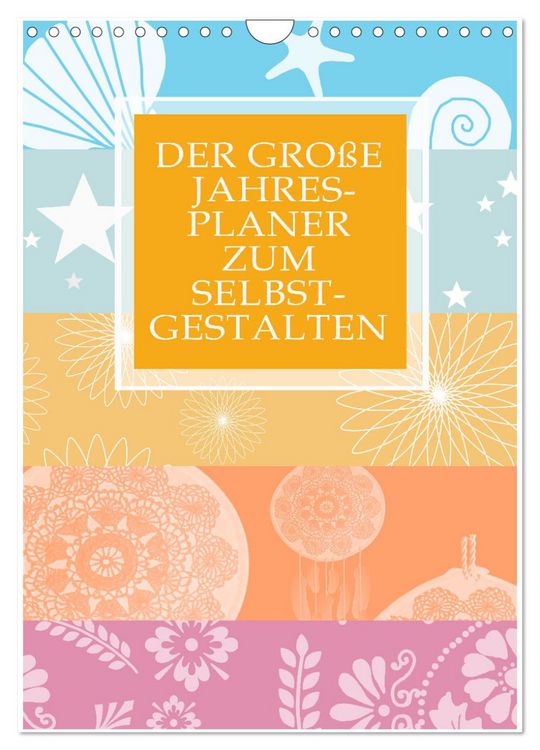 Produktbild: Der gro&szlig;e Jahresplaner zum Selbstgestalten (Wandkalender 2026 DIN A4 hoch), CALVENDO Monatskalender