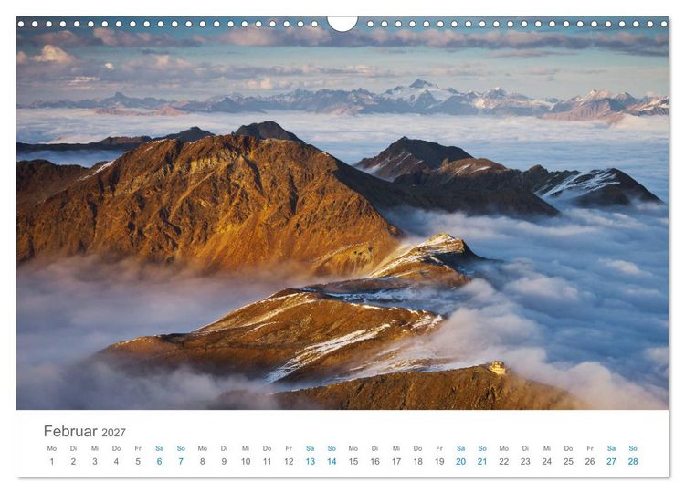 Produktbild: Alpen im Licht (Wandkalender 2027 DIN A3 quer), CALVENDO Monatskalender
