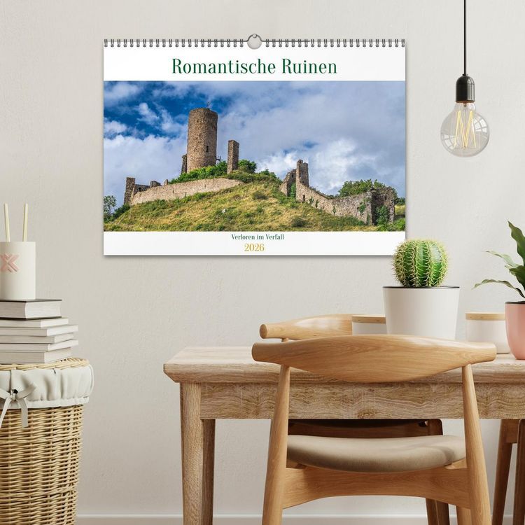 Produktbild: Romantische Ruinen (Wandkalender 2026 DIN A3 quer), CALVENDO Monatskalender