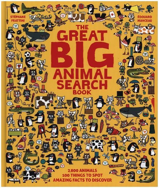 Produktbild: Frattini, S: Great Big Animal Search Book