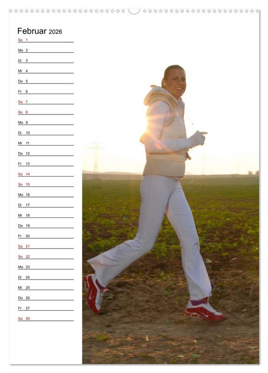 Produktbild: Der Laufplaner (Wandkalender 2026 DIN A2 hoch), CALVENDO Monatskalender