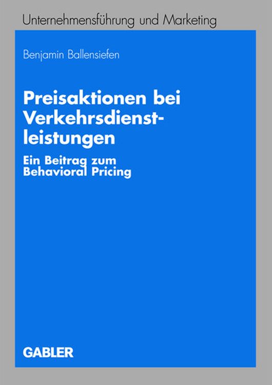 Produktbild: Preisaktionen bei Verkehrsdienstleistungen