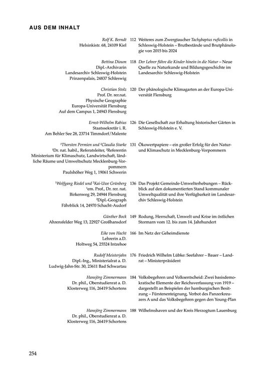 Produktbild: Natur- und landeskundliches Jahrbuch f&uuml;r Schleswig-Holstein, Hamburg und Mecklenburg 2025