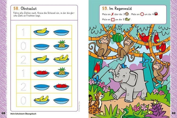 Produktbild: Mein Schulstart-&Uuml;bungsbuch