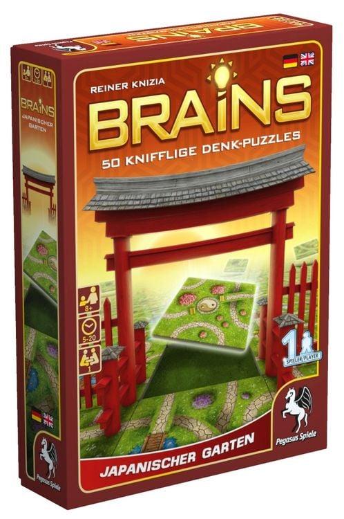 Produktbild: Pegasus - Brains, Japanischer Garten, Familienspiel, Brettspiel, Denk- und Logikspiel