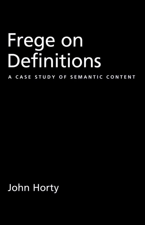 Produktbild: Frege on Definitions