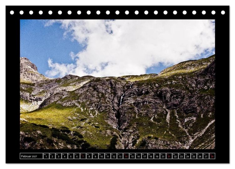 Produktbild: SEH(N)SUCHT ALPEN&Uuml;BERQUERUNG (Tischkalender 2027 DIN A5 quer), CALVENDO Monatskalender