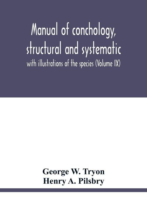 Produktbild: Manual of conchology, structural and systematic