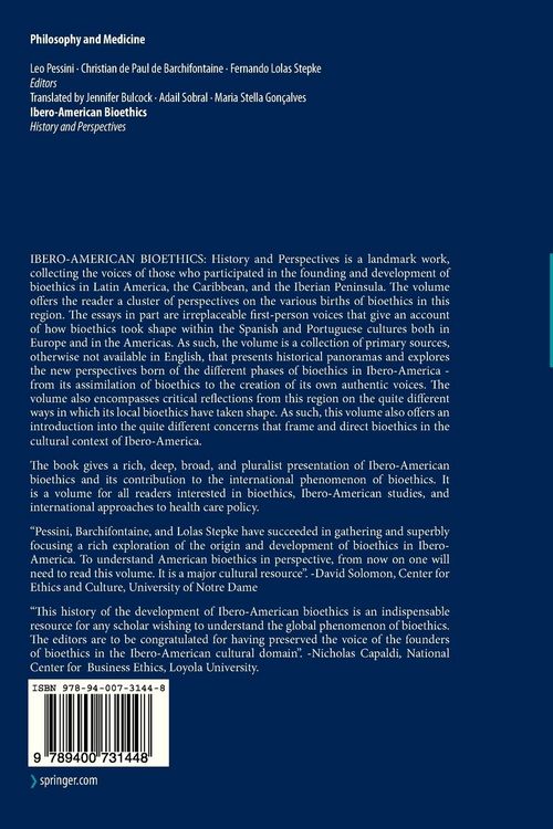 Produktbild: Ibero-American Bioethics