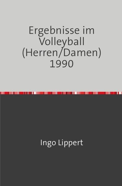 Produktbild: Sportstatistik / Ergebnisse im Volleyball (Herren/Damen) 1990