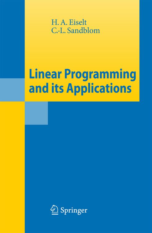Produktbild: Linear Programming and its Applications