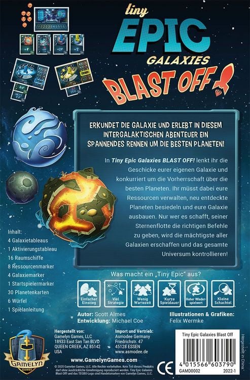 Produktbild: Tiny Epic Galaxies Blast Off
