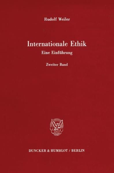 Produktbild: Internationale Ethik. Eine Einf&uuml;hrung.
