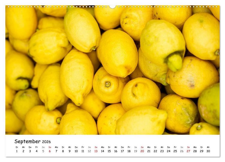Produktbild: Limone sul Garda - Die Heimat der Zitrone am Gardasee (hochwertiger Premium Wandkalender 2026 DIN A2 quer), Kunstdruck in Hochglanz