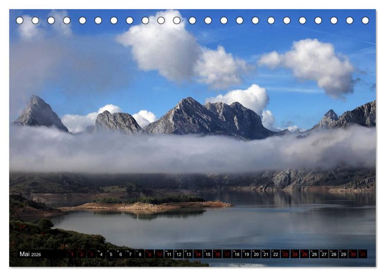 Produktbild: NATIONALPARK PICOS DE EUROPA (Tischkalender 2026 DIN A5 quer), CALVENDO Monatskalender