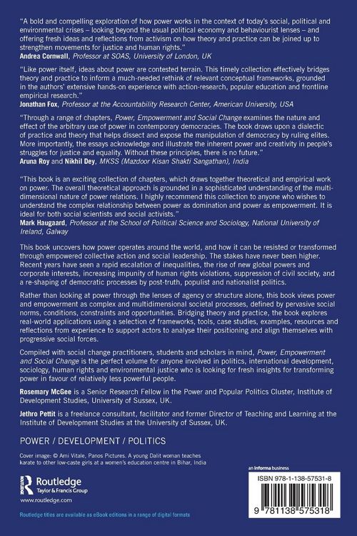 Produktbild: Power, Empowerment and Social Change