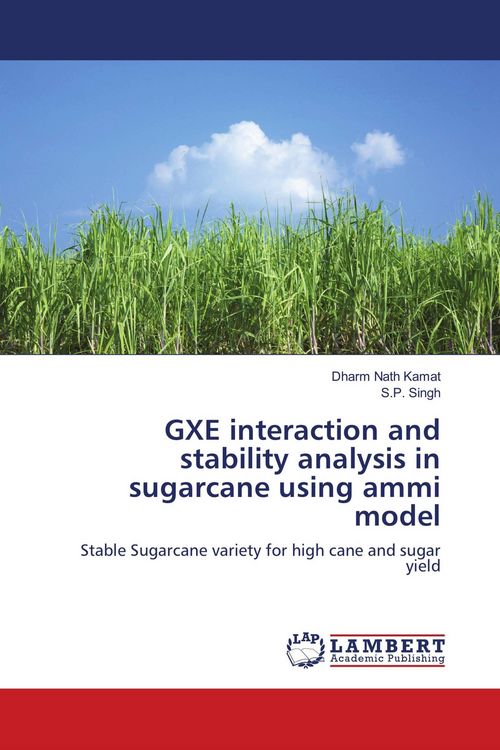 Produktbild: GXE interaction and stability analysis in sugarcane using ammi model