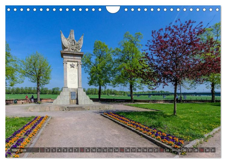 Produktbild: Unterwegs in Torgau (Wandkalender 2026 DIN A4 quer), CALVENDO Monatskalender