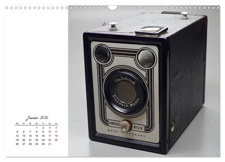 Produktbild: Alte Sch&auml;tze - Kameras und Projektoren (Wandkalender 2026 DIN A3 quer), CALVENDO Monatskalender