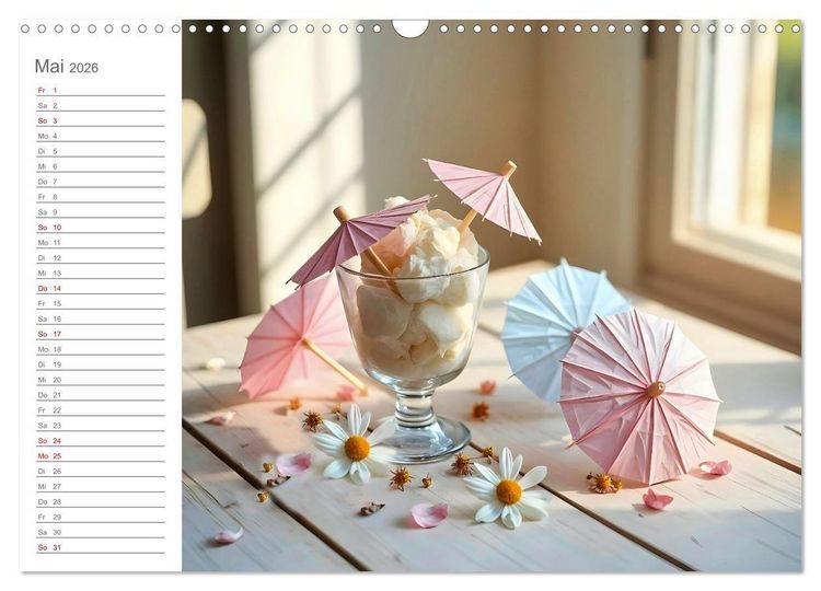Produktbild: Papiertr&auml;ume - Die kreative Welt der Papierkunst (Wandkalender 2026 DIN A3 quer), CALVENDO Monatskalender