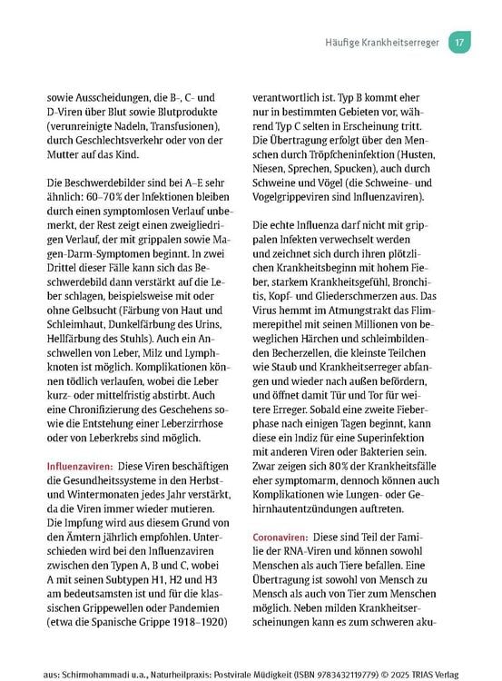 Produktbild: Naturheilpraxis: Postvirale M&uuml;digkeit